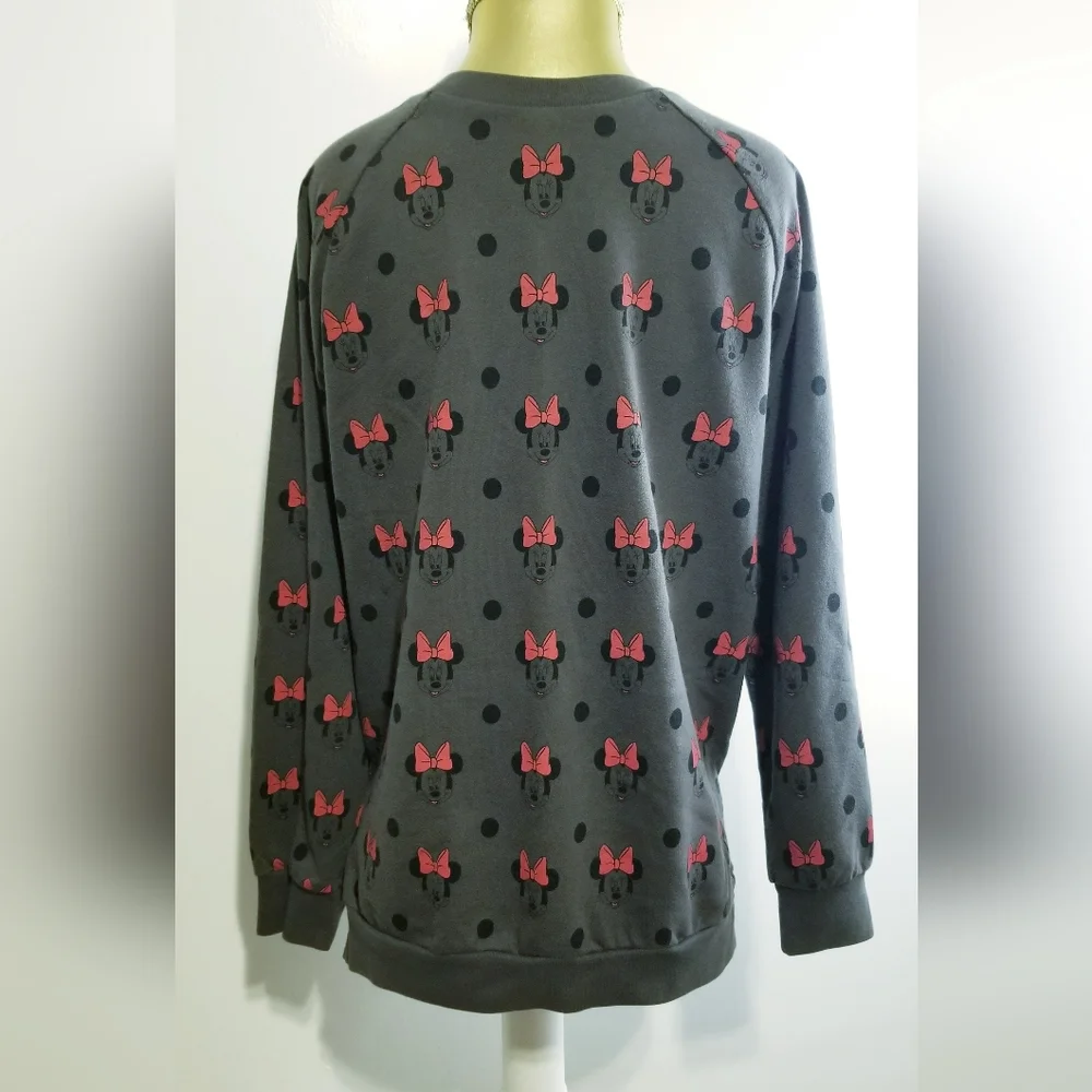 Disney Minnie Mouse Crewneck Sweatshirt - Picture 6 of 11